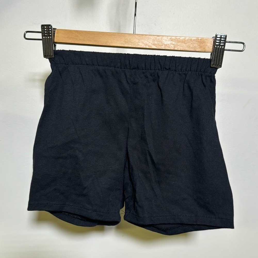 Boys Black Shorts Size 5